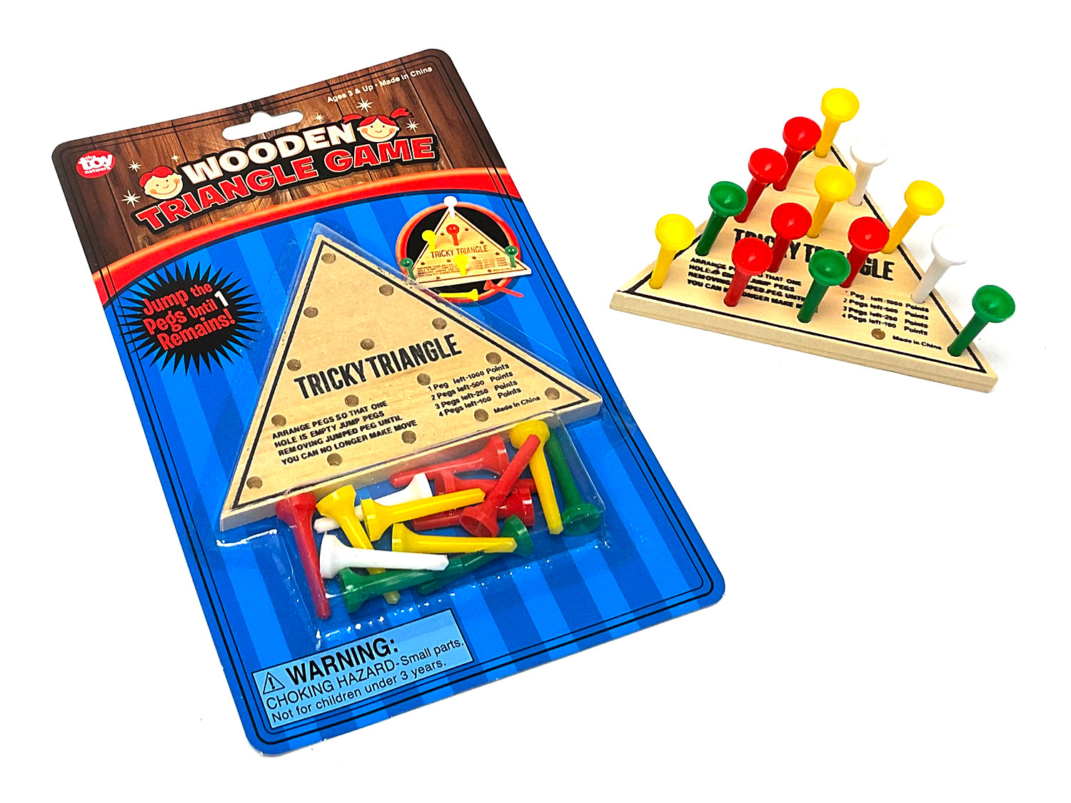 Wooden Triangle Game