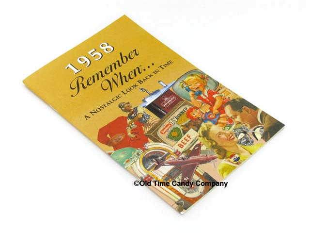 1958 Remember When Candy History Booklet 