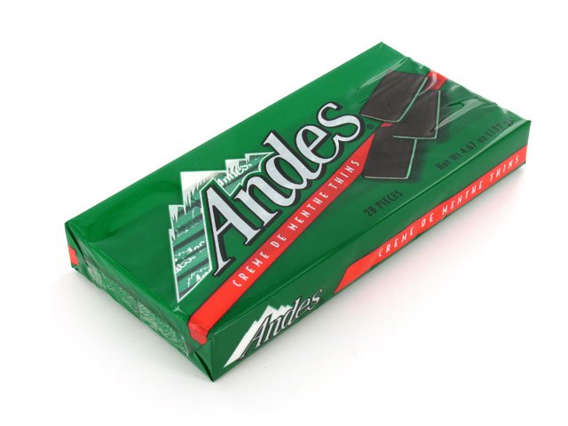 Andes Mints 4.67 oz - box of 12 | OldTimeCandy.com