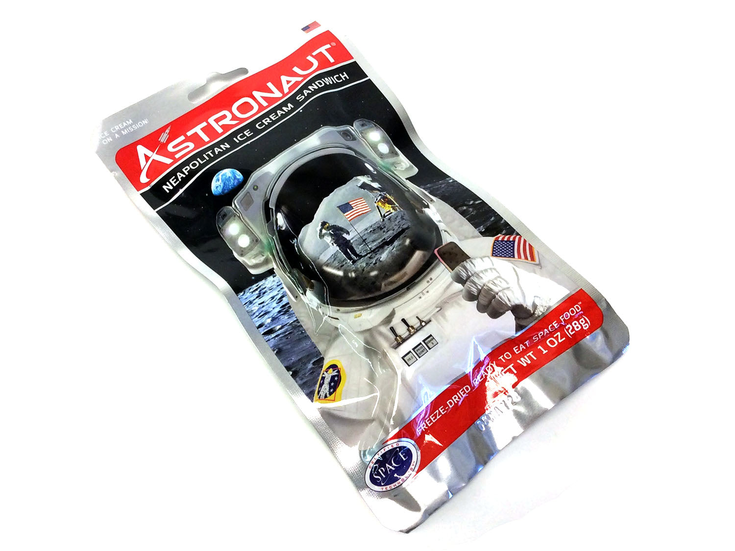 Astronaut Ice Cream Sandwich - Neapolitan 1 oz