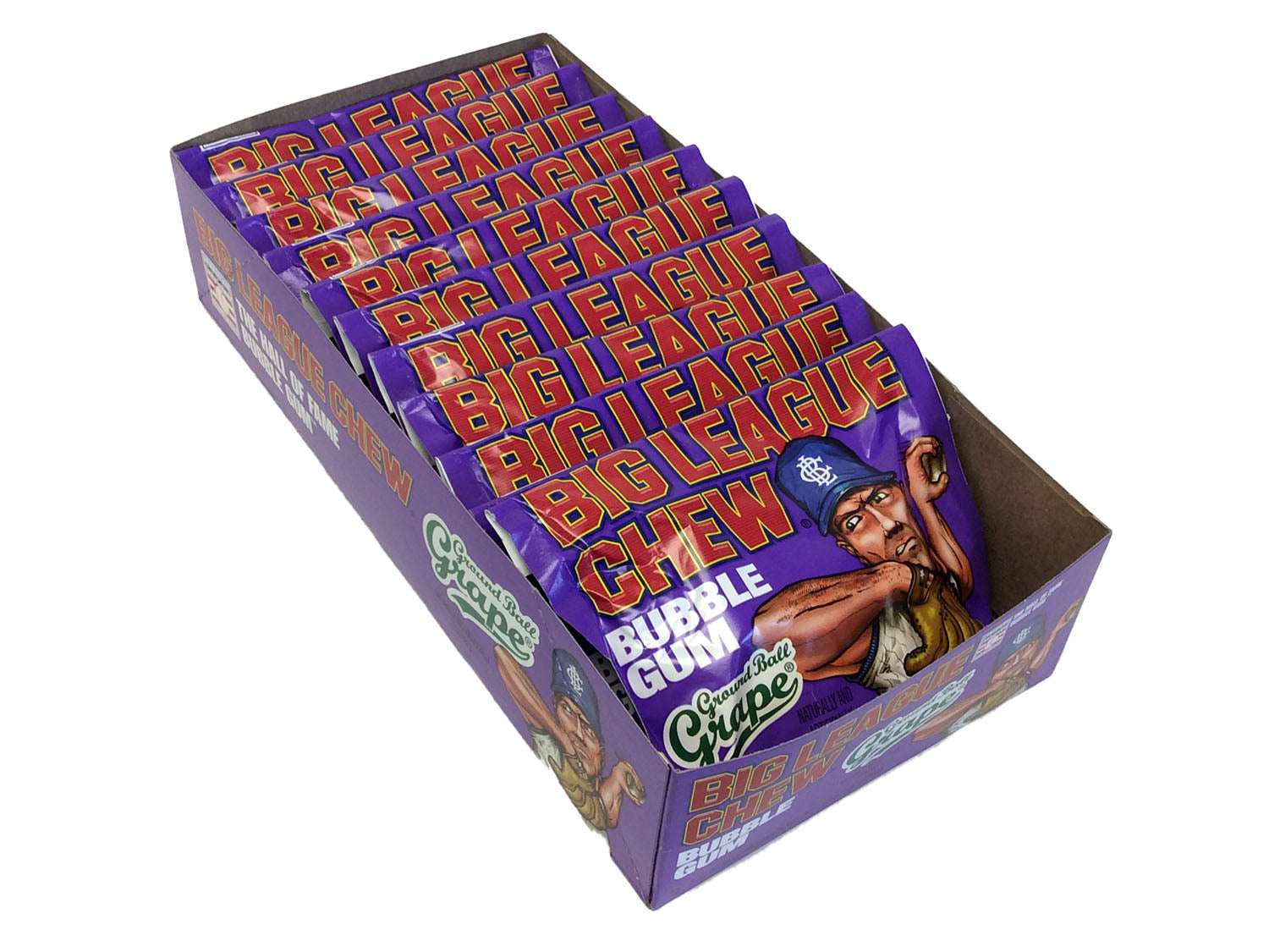 Big League Chew - grape - 2.1 oz pouch