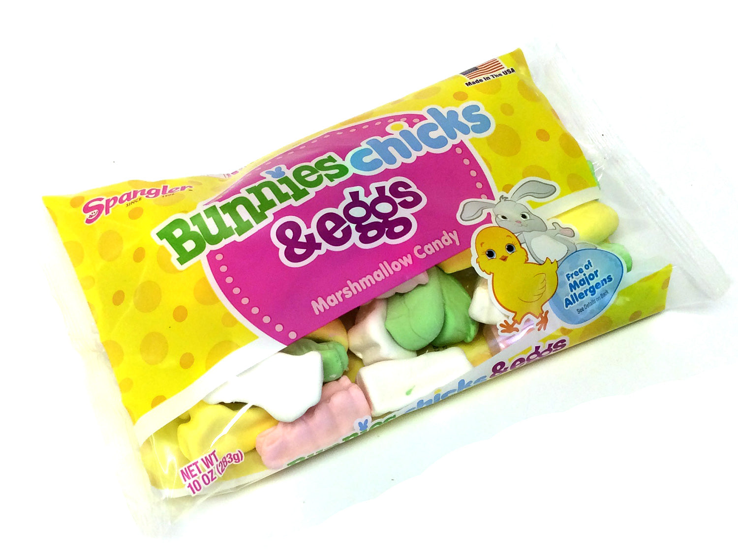 Marshmallow Bunnies, Chicks, Eggs - 10 oz bag