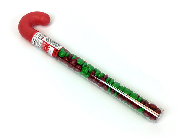 Candy Cane with M&Ms - 12 inch