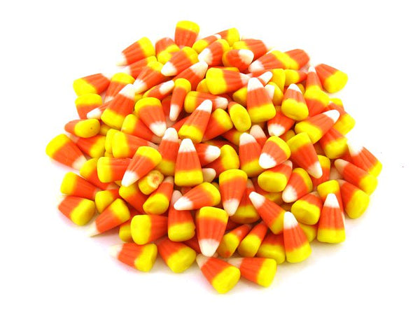 Unopened Bag Of Brachs Candy Corn On White Background Stock Photo