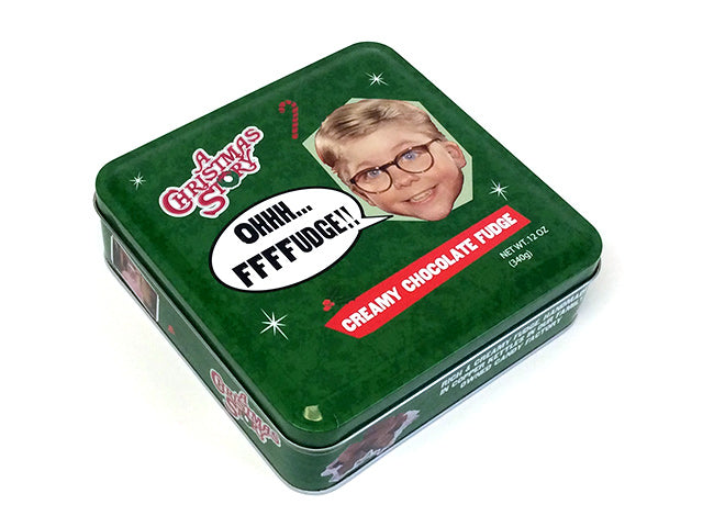 Christmas Story Fudge - 12 oz tin - Creamy Chocolate