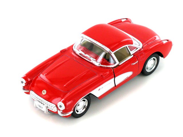 Die-cast 1957 Chevy Corvette - 1/34 scale