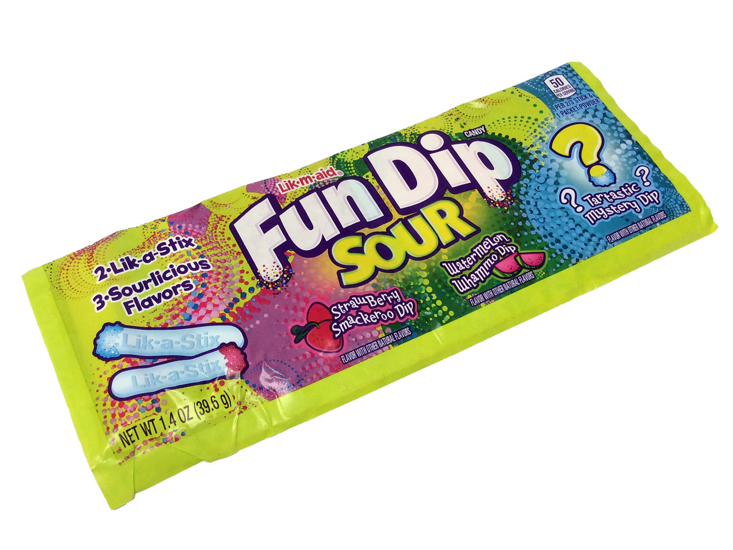 Lik-m-Aid Fun Dip Sour - 1.4 oz pack