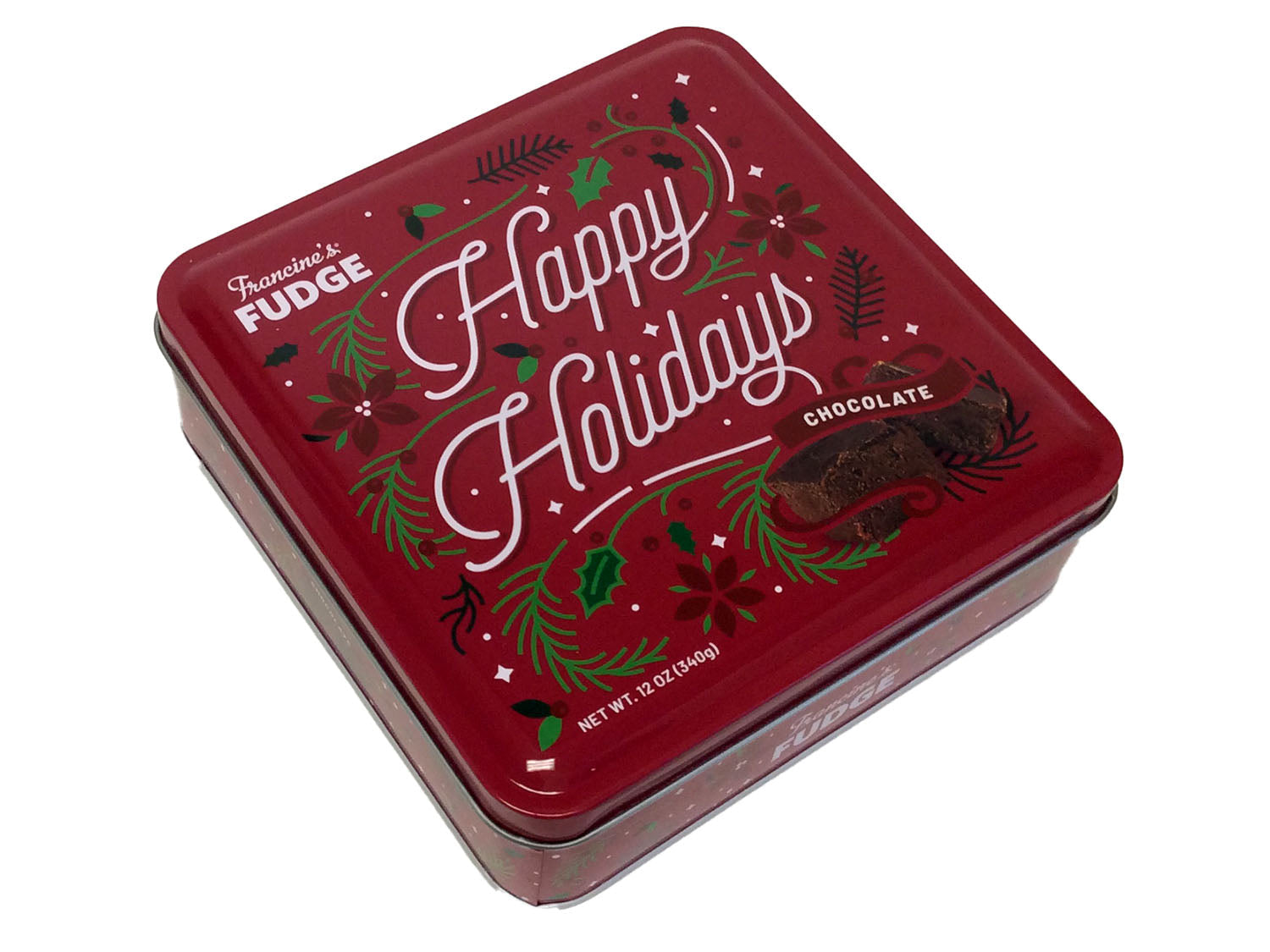 Francine's Fudge - Chocolate - 12 oz Tin