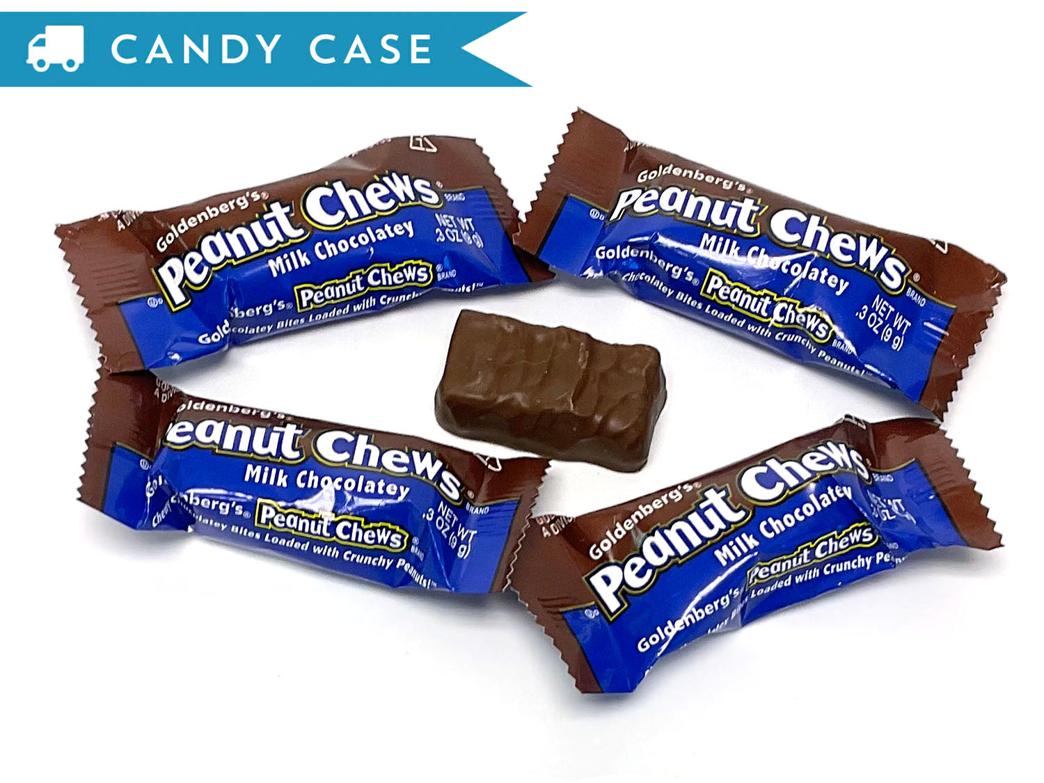 Goldenberg's Mini Milk Chocolate Peanut Chews - Bulk