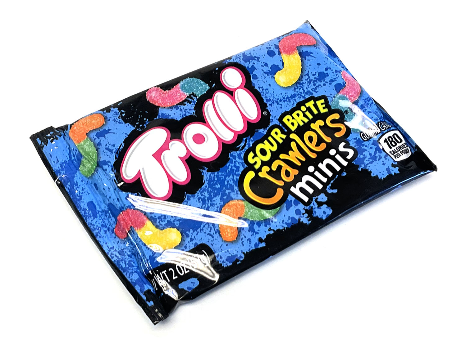 Trolli Sour Brite Crawlers Minis - 2 oz bag