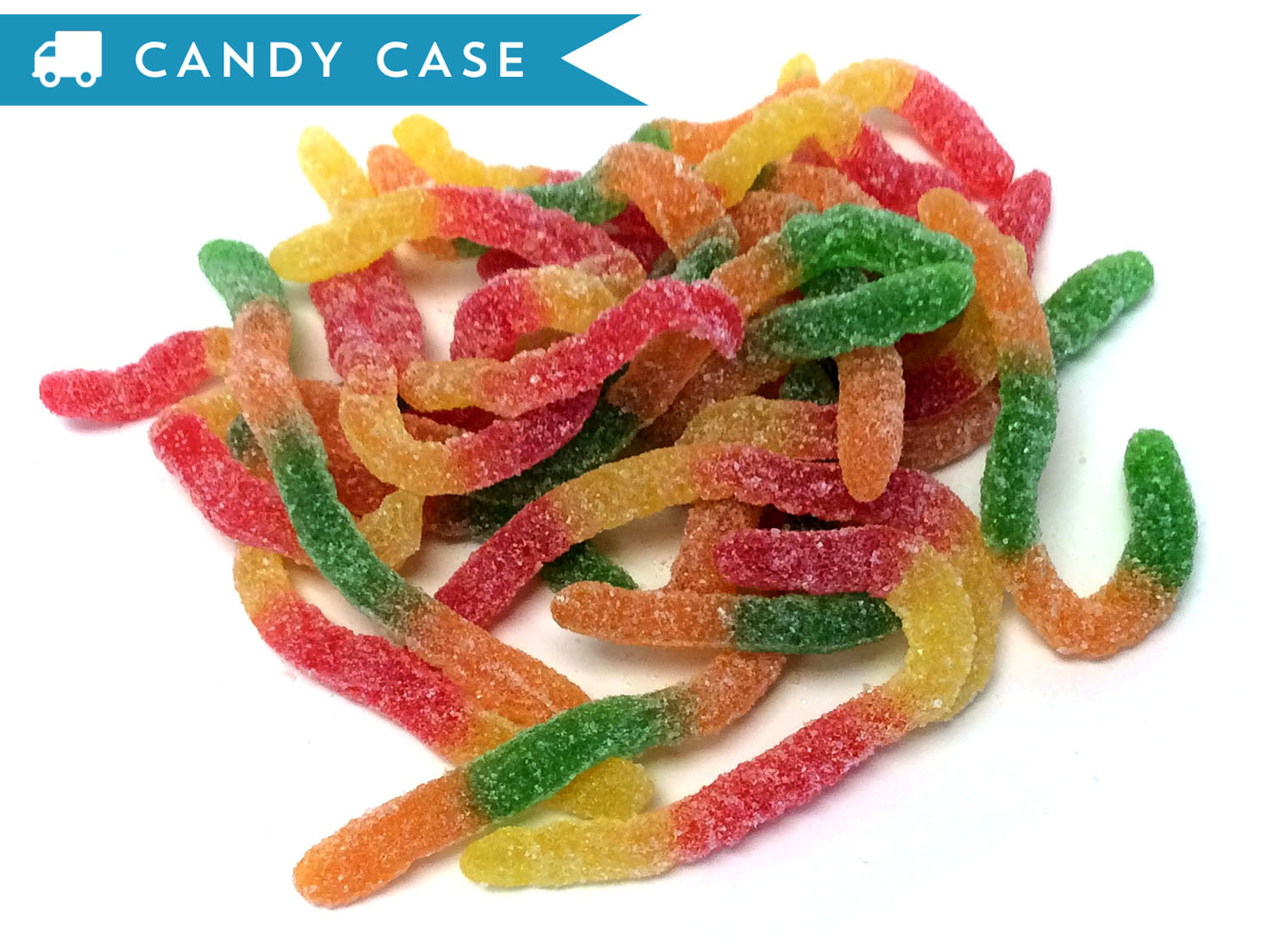 Gummi Sour Worms - Bulk