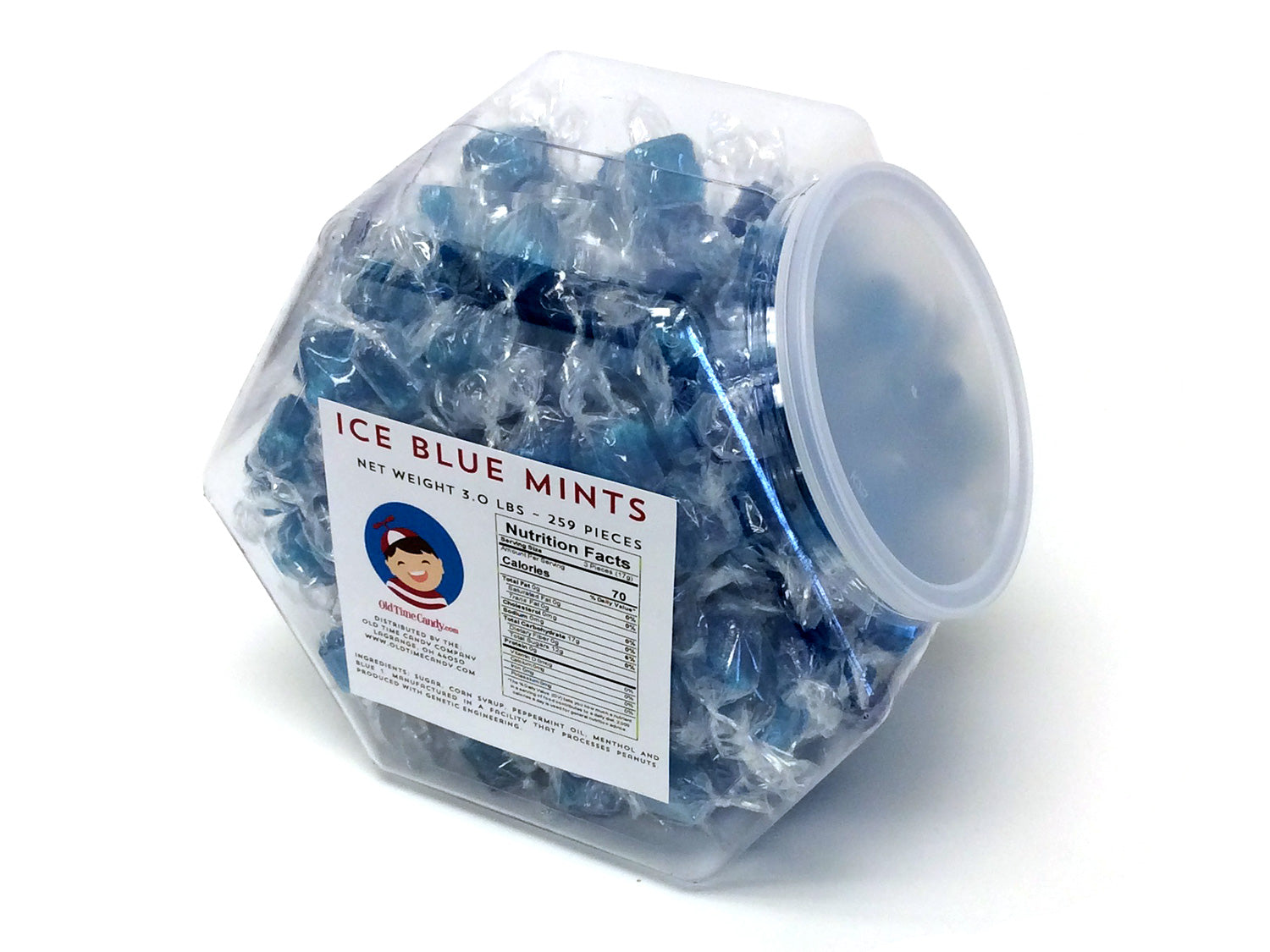 Ice Blue Mint Squares - Bulk