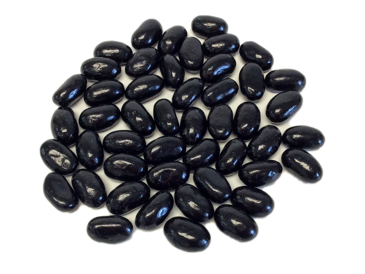 Jumbo Jelly Beans - Licorice - bulk 3 lb bag