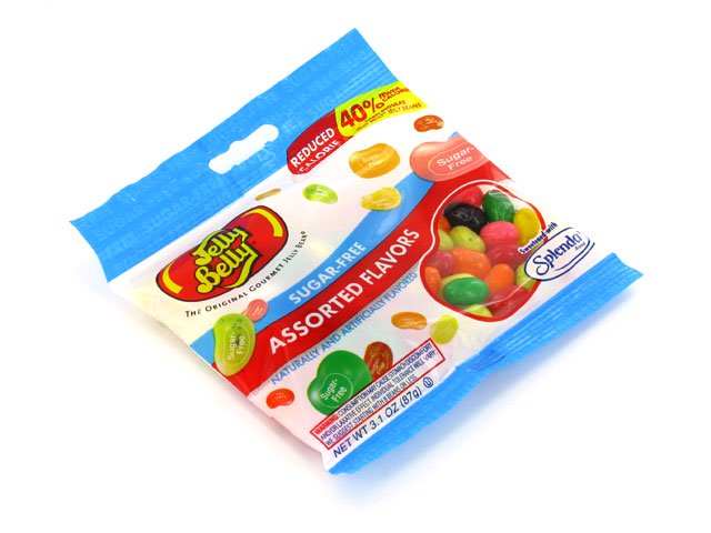 Jelly Belly - sugar-free assorted - 2.8 oz bag