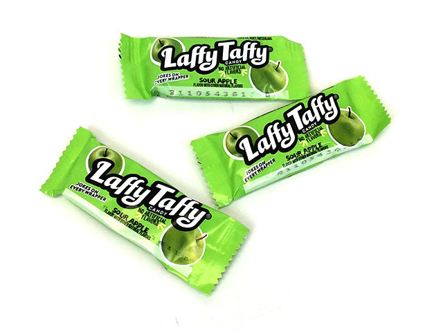 Laffy Taffy - bite-size sour apple