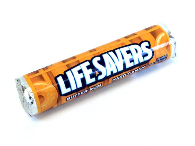 Life Savers - Butter Rum - Rolls