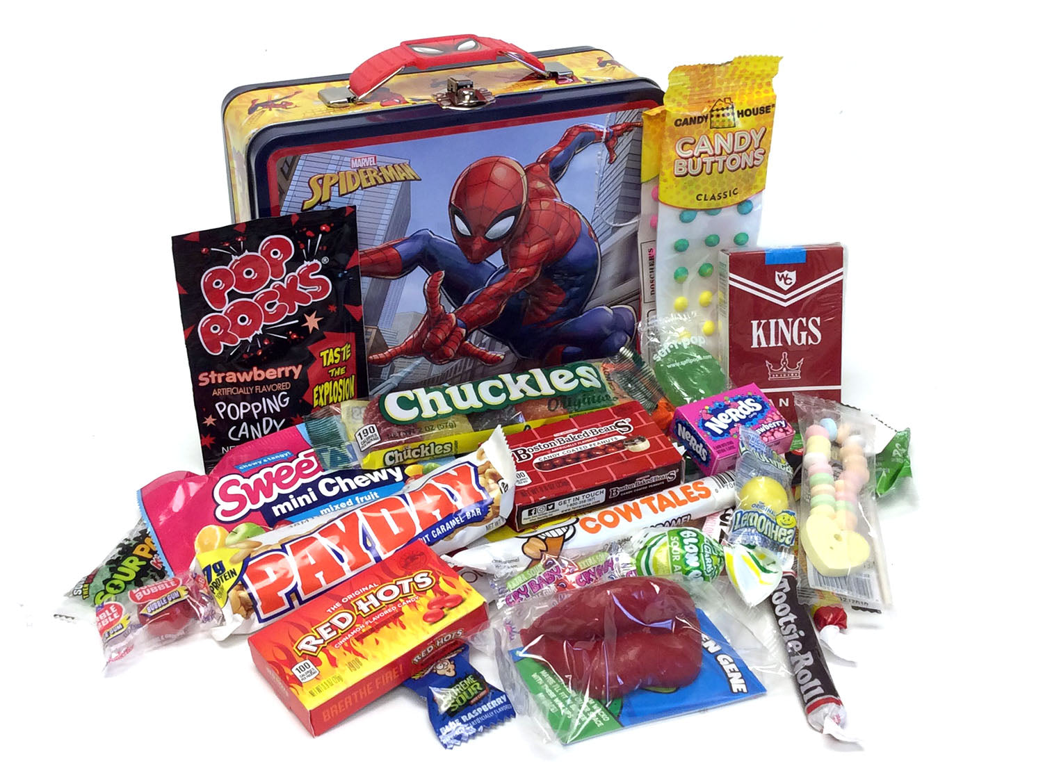 Lunch Box - Spider Man - Yellow Webs