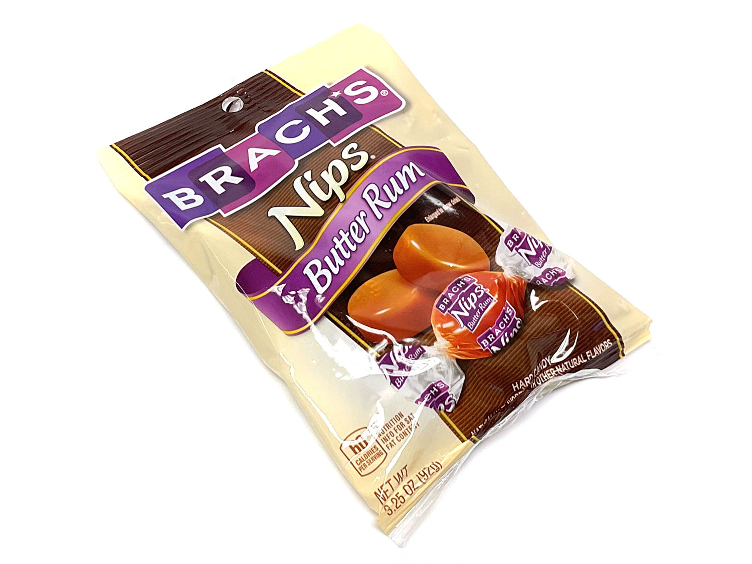 Nips - Butter Rum - 3.25 oz bag