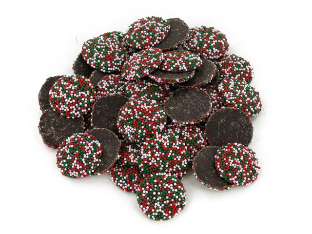 Christmas Nonpareils - bulk 2 lb bag