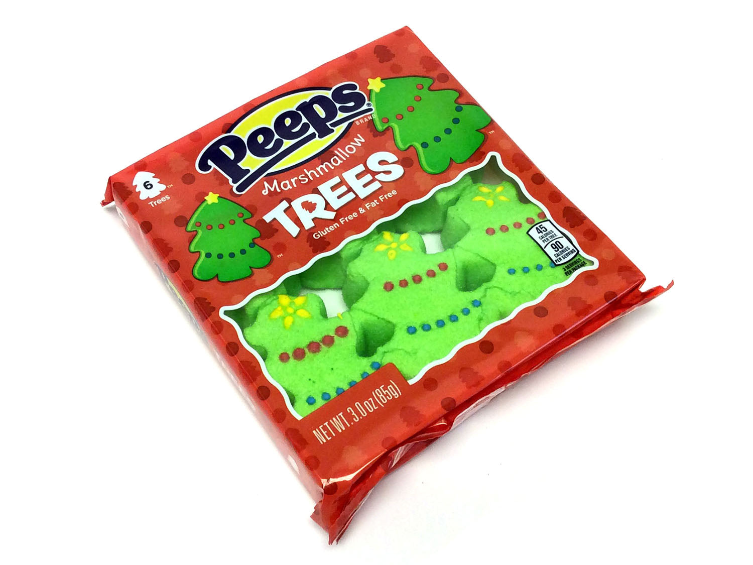 Peeps Christmas Trees - 3 oz box of 6
