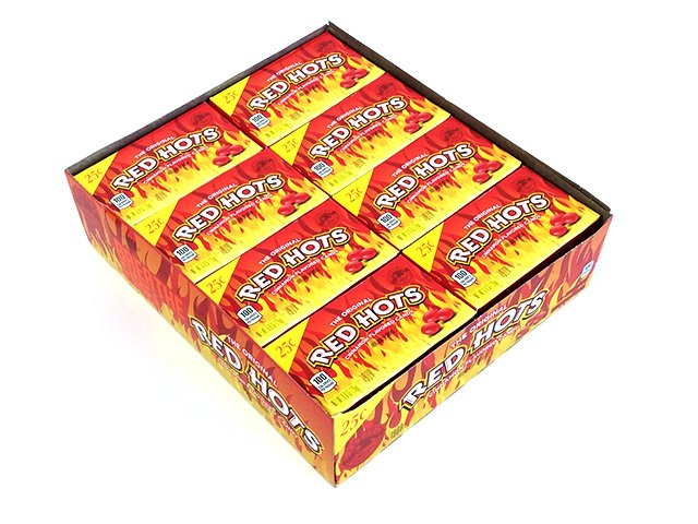 Red Hots 09 Oz Mini Box 0920