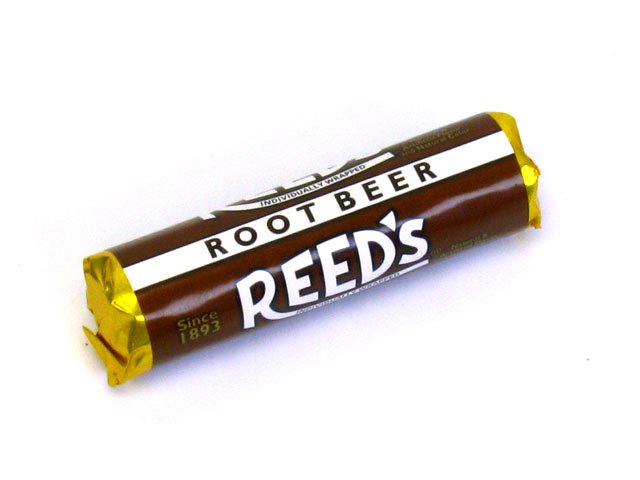 Reed's Candy Rolls - 1.01 oz root beer