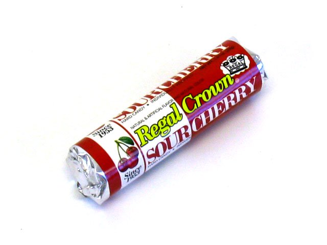 Regal Crown Sour Cherry - 1.01 oz roll