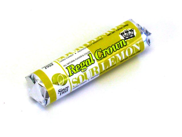 Regal Crown Sour Lemon - 1.01 oz roll