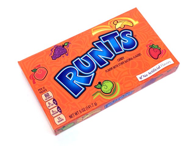 Runts - 5 oz theater box