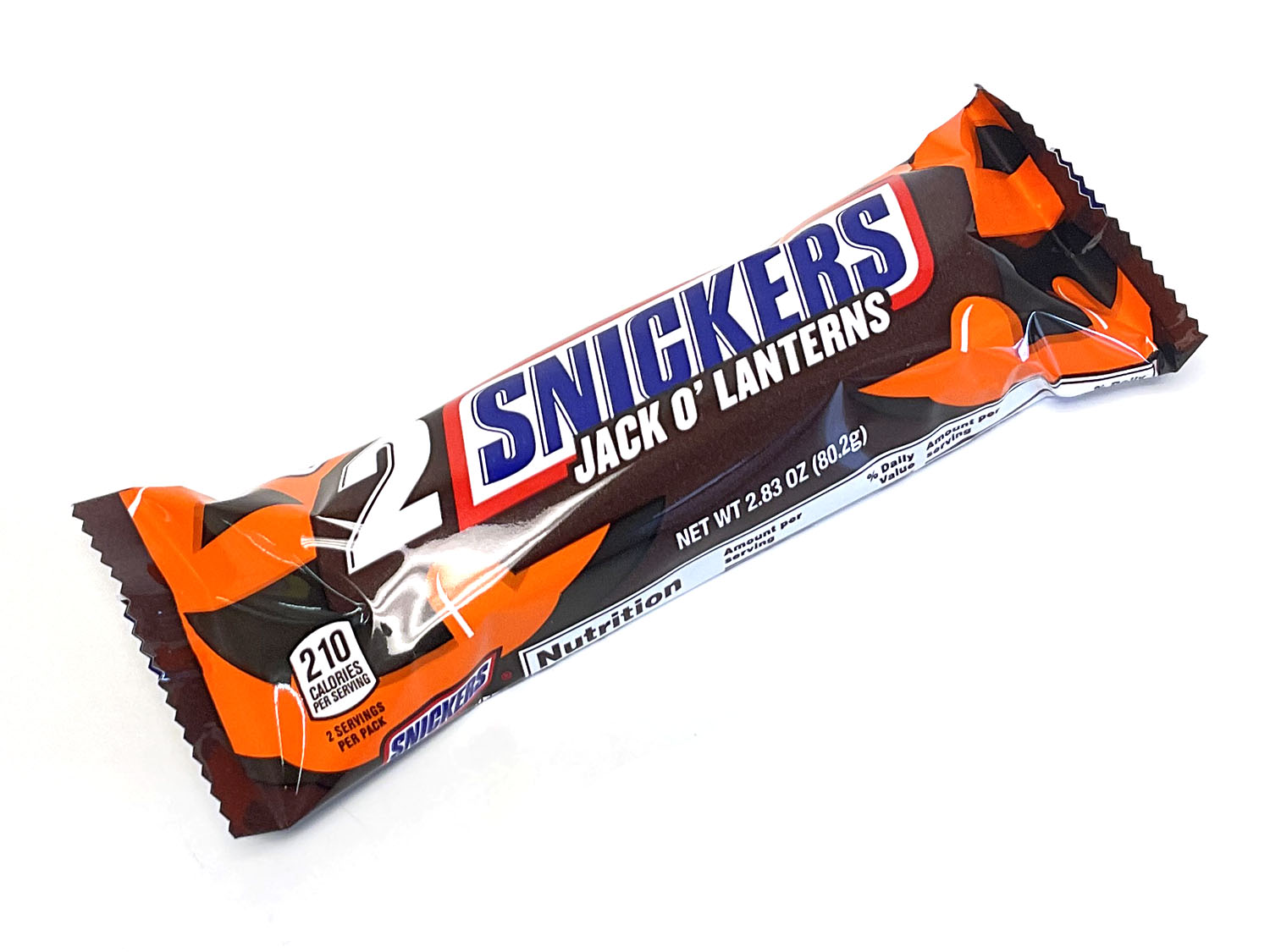 Snickers Jack-O-Lantern - 2.83 oz 2 pack