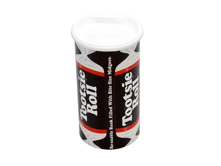 Tootsie Roll Midgees Bank - 4 oz