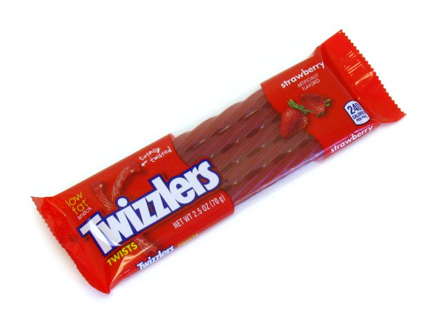 Twizzlers Strawberry Twists - 2.5 oz pkg