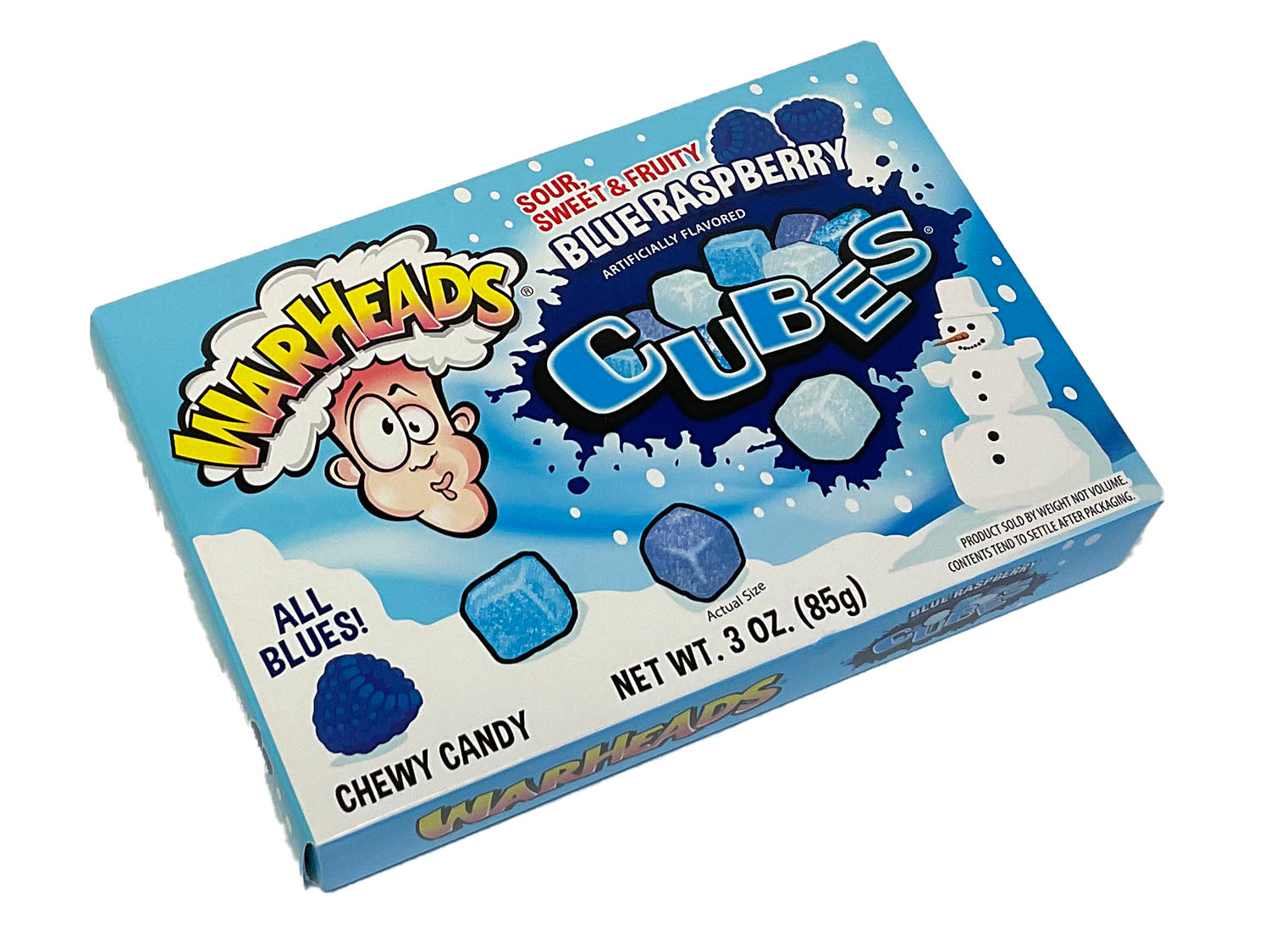 Warheads Blizzard Cubes - 3 oz box