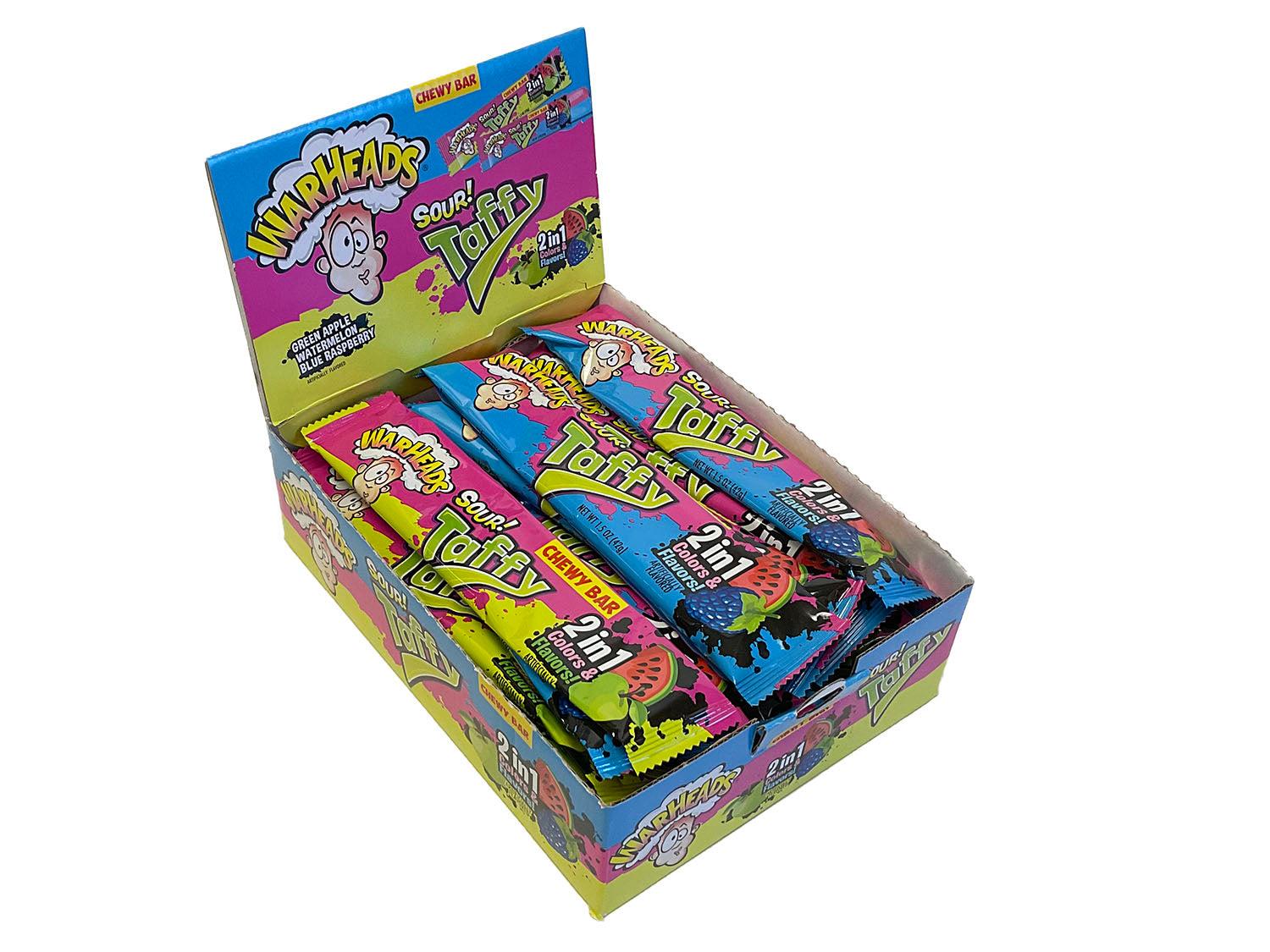 Warheads Sour Taffy - 1.49 oz bar