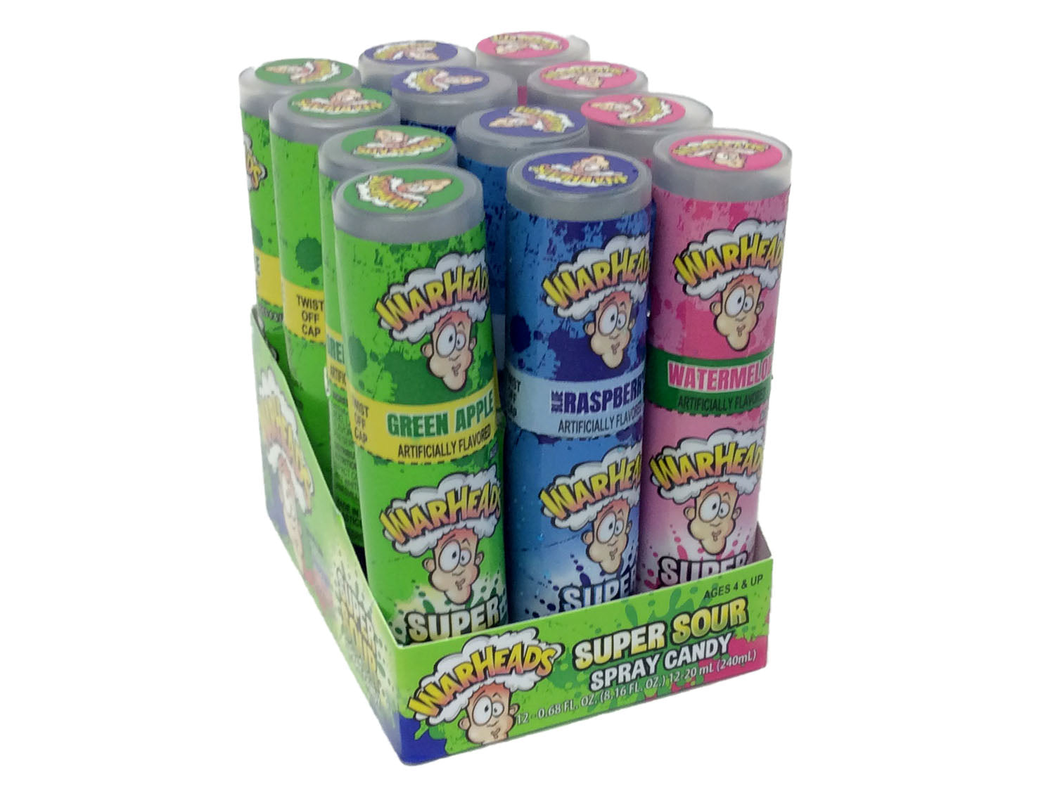 Warheads Super Sour Spray - 0.68 oz