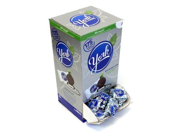 York Mini Peppermint Patties - box of 175 pieces