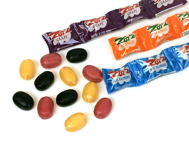 Zotz - Blue Raspberry-Orange-Grape - box of 48 strings