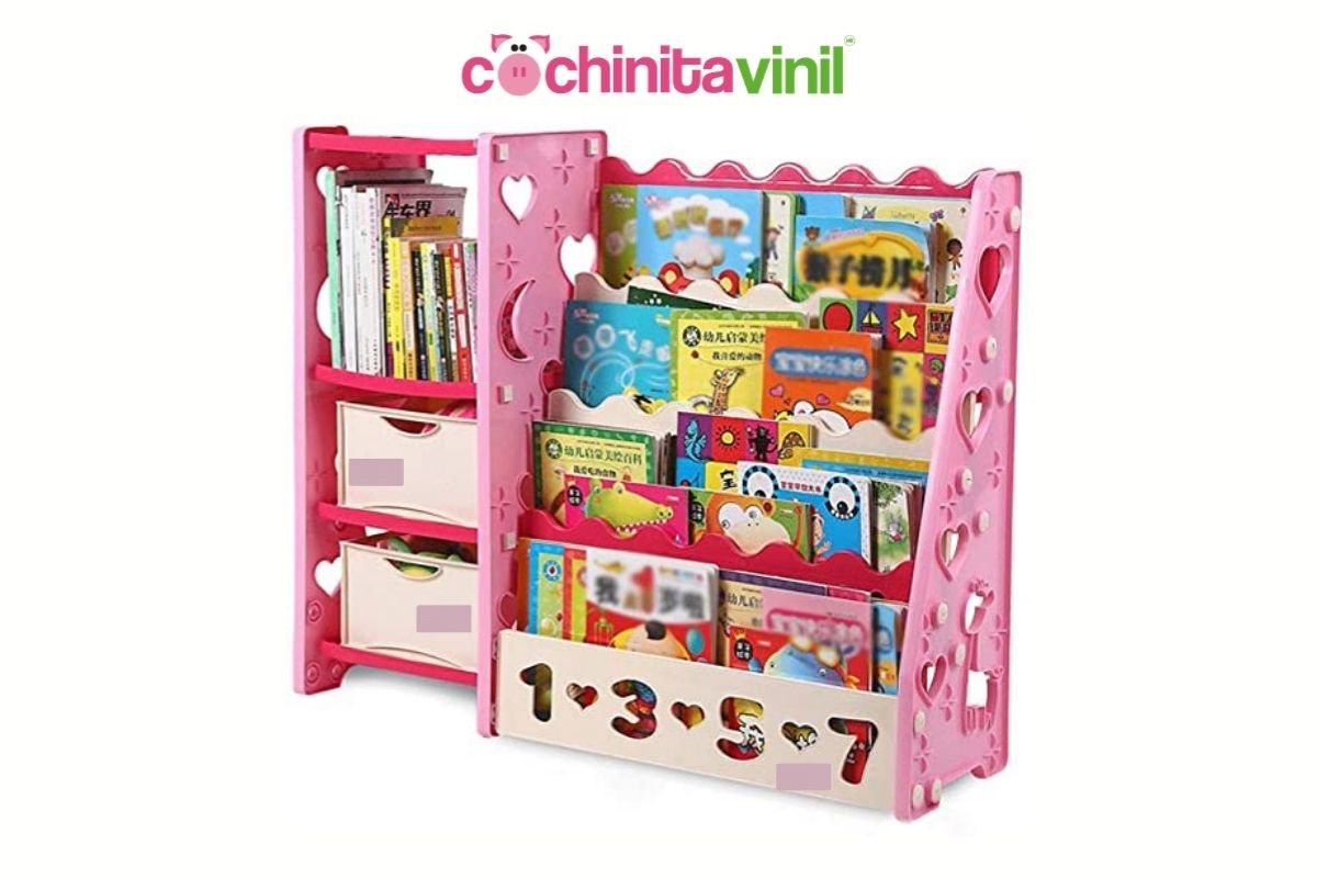 Mueble organizador niños - Cochinita Vinil