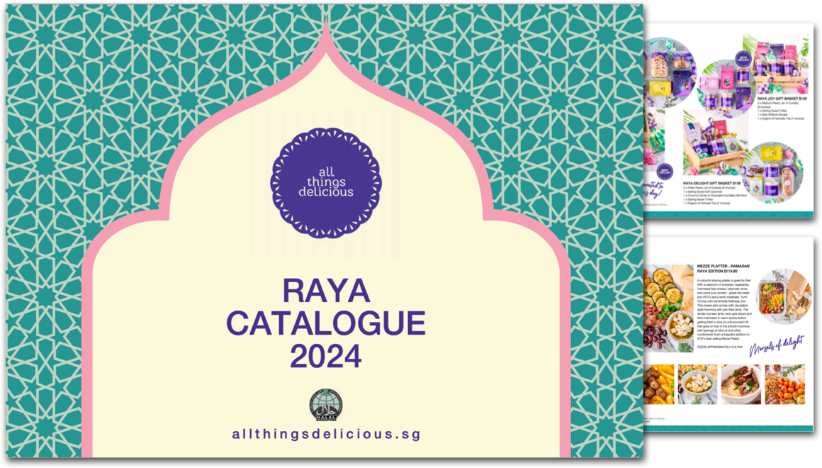 Download the All Things Delicious Hari Raya Catalogue 2024