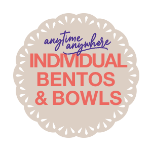 See all bento Boxes, pasta and rice bowls