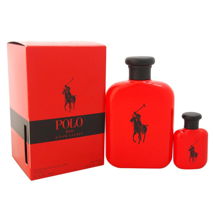Ralph Lauren Polo Red EDT 125 + 15 ML Estuche (H) — Elite Perfumes