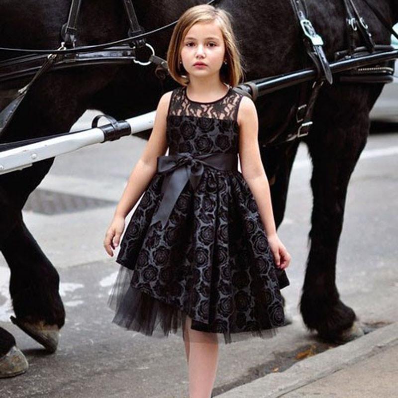 gothic flower girl dresses