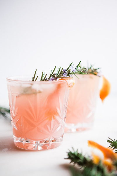 grapefruit cardamom gin fizz