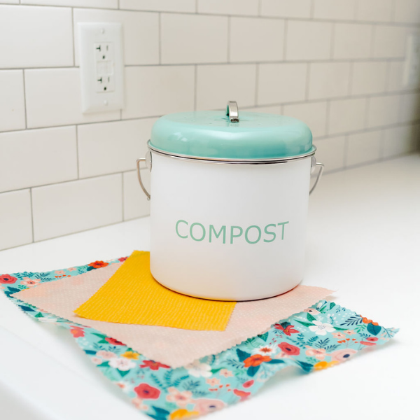 Beeswax wraps reusable, compost