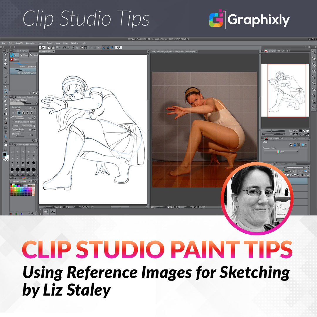 Using Reference Images for Sketching– Graphixly