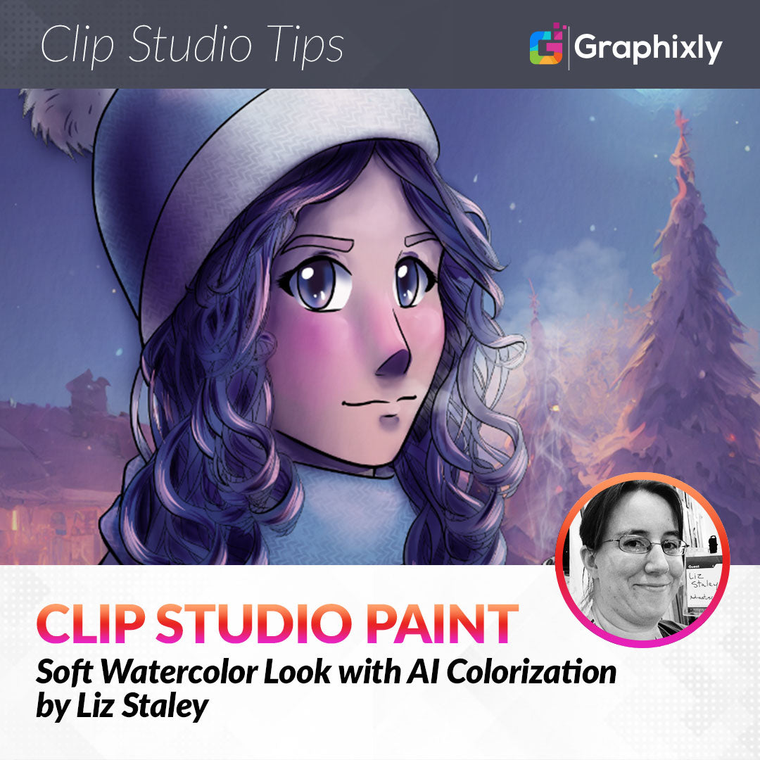 Soft Watercolor Look with AI Colorization– Graphixly