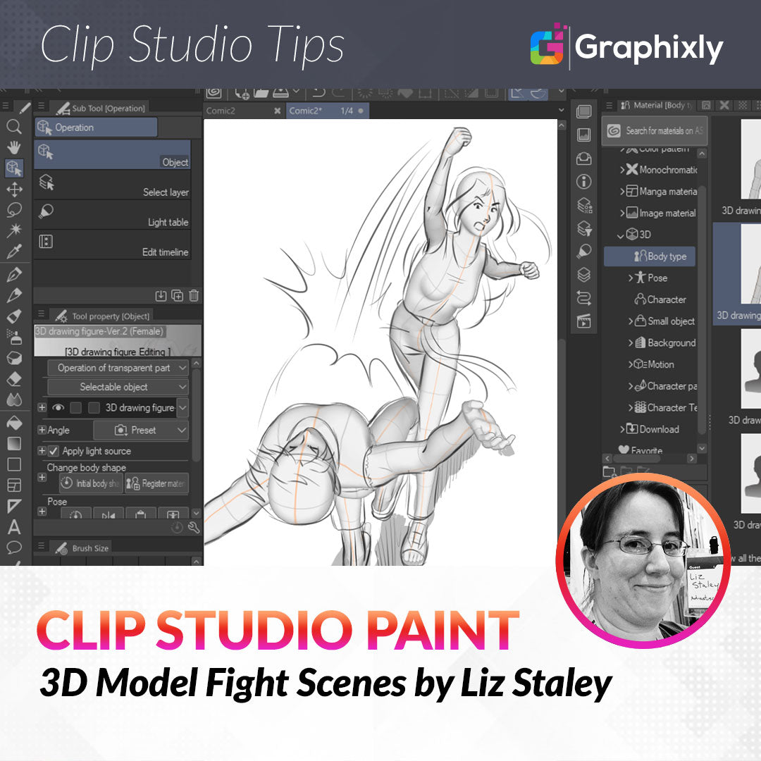 clip studio 3d tutorial