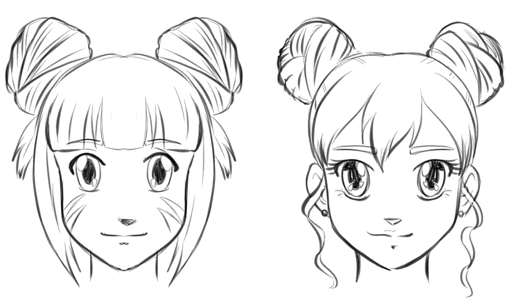 Choosing a Hairstyle for your Anime Characters