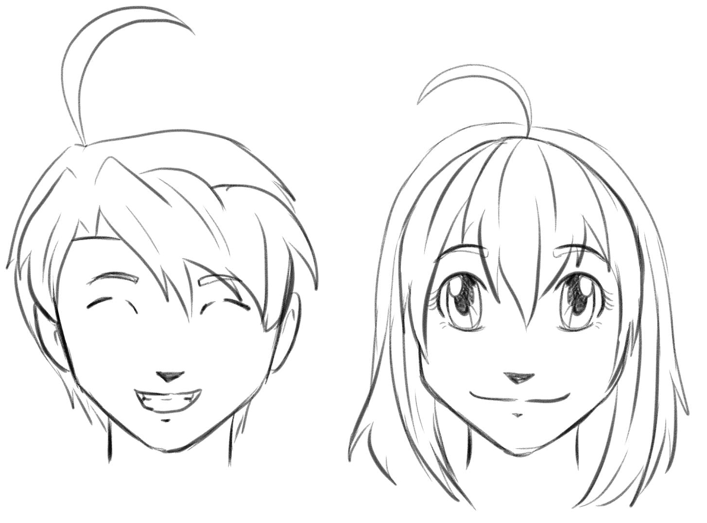 Choosing a Hairstyle for your Anime Characters