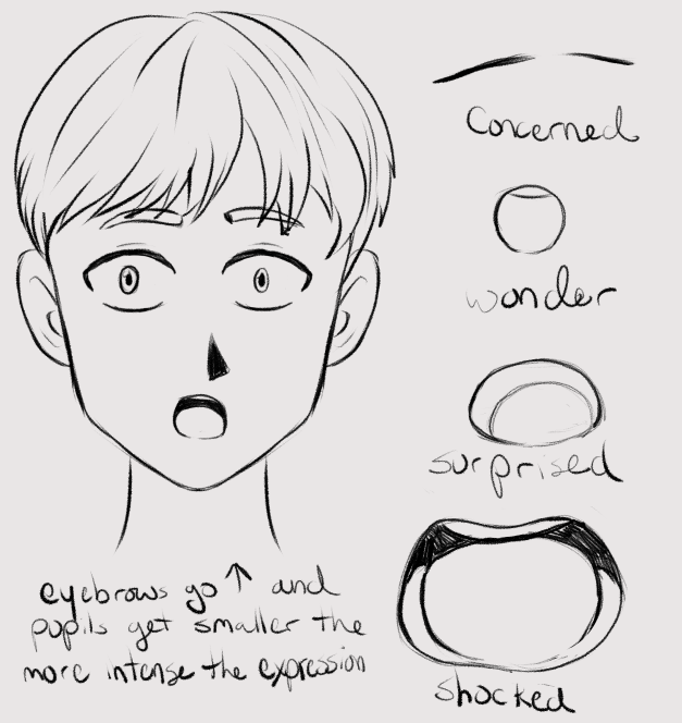 learn to draw a anime mouth happy